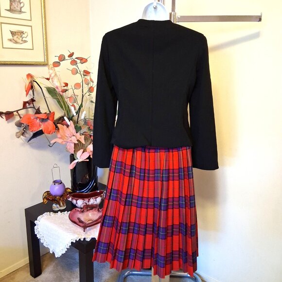 Vintage Petite Collection Wool Lined Blazer Jacket Women’s Fall Winter Blazers - Picture 7 of 12